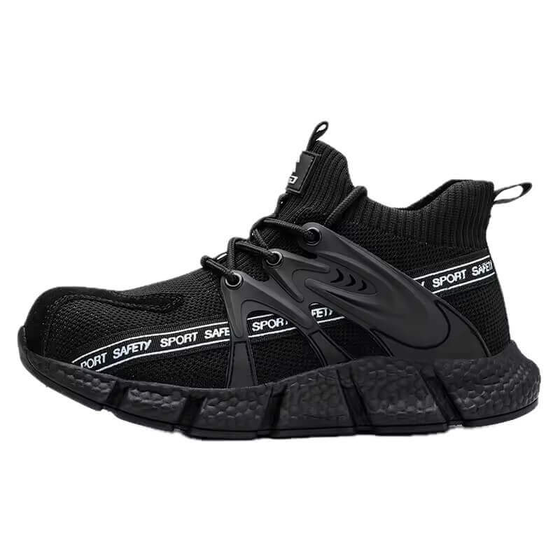 Steel Toe Safety Shoes Black #1223 - Image 3