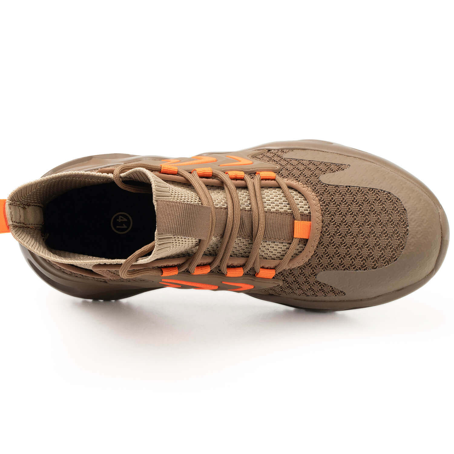 Steel Toe Athletic Mid Safety Boot Wheat Orange ABL99 KhaKI - Image 3