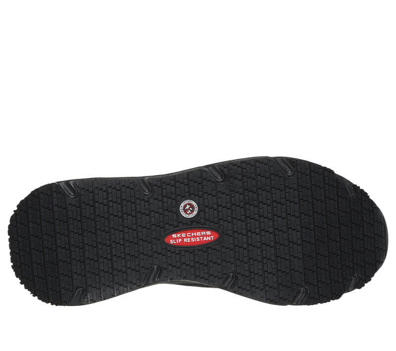 Womens Slip-ins Max Cushioning Elite Slip Resistant Shoe Black - Image 3