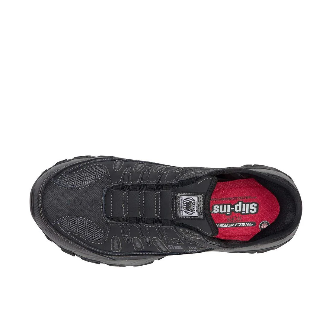 Men's Cankton Faison Slip ins Steel-Toe Shoe Black - Image 4