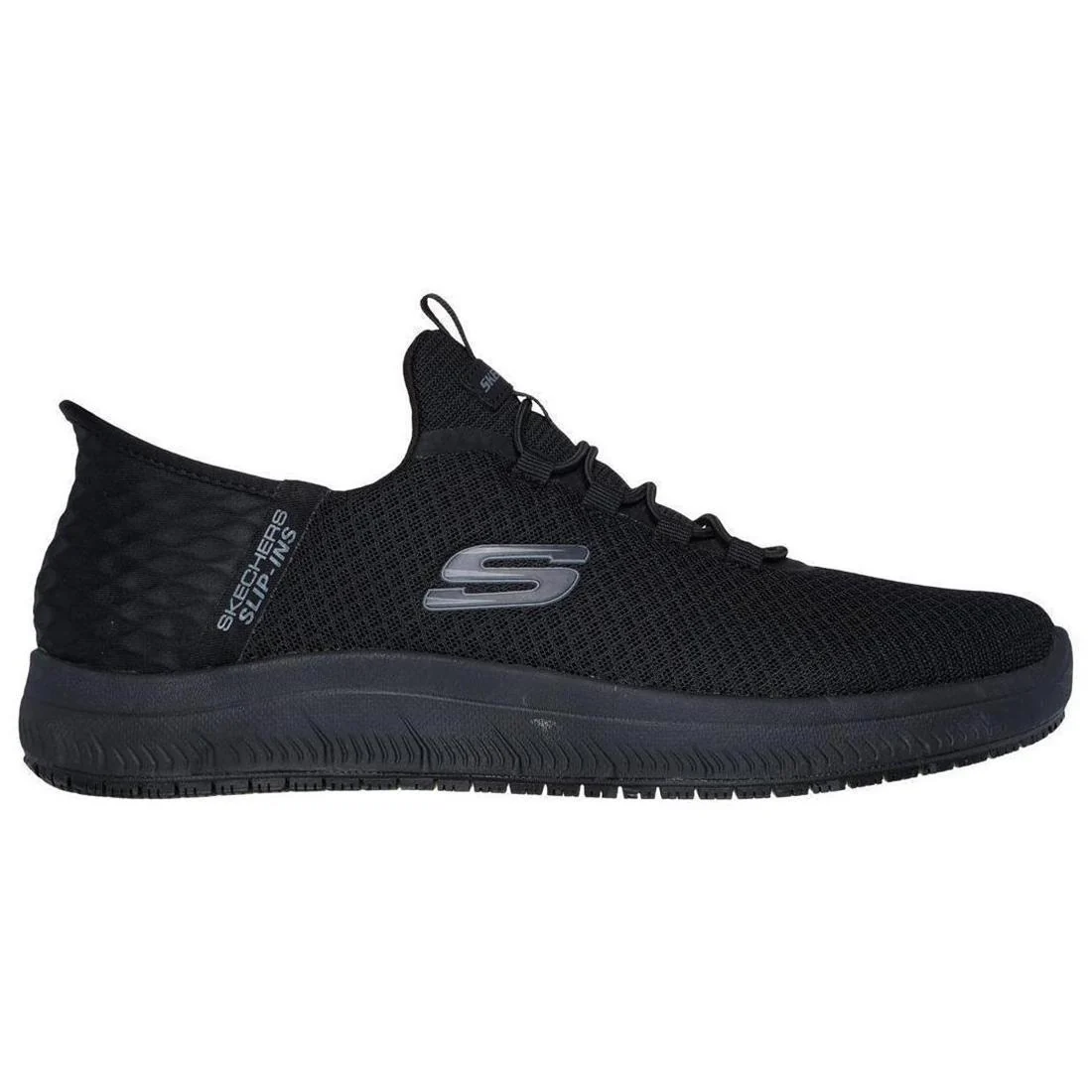 Summits Sr Colsin Slip Resistant Shoe Black