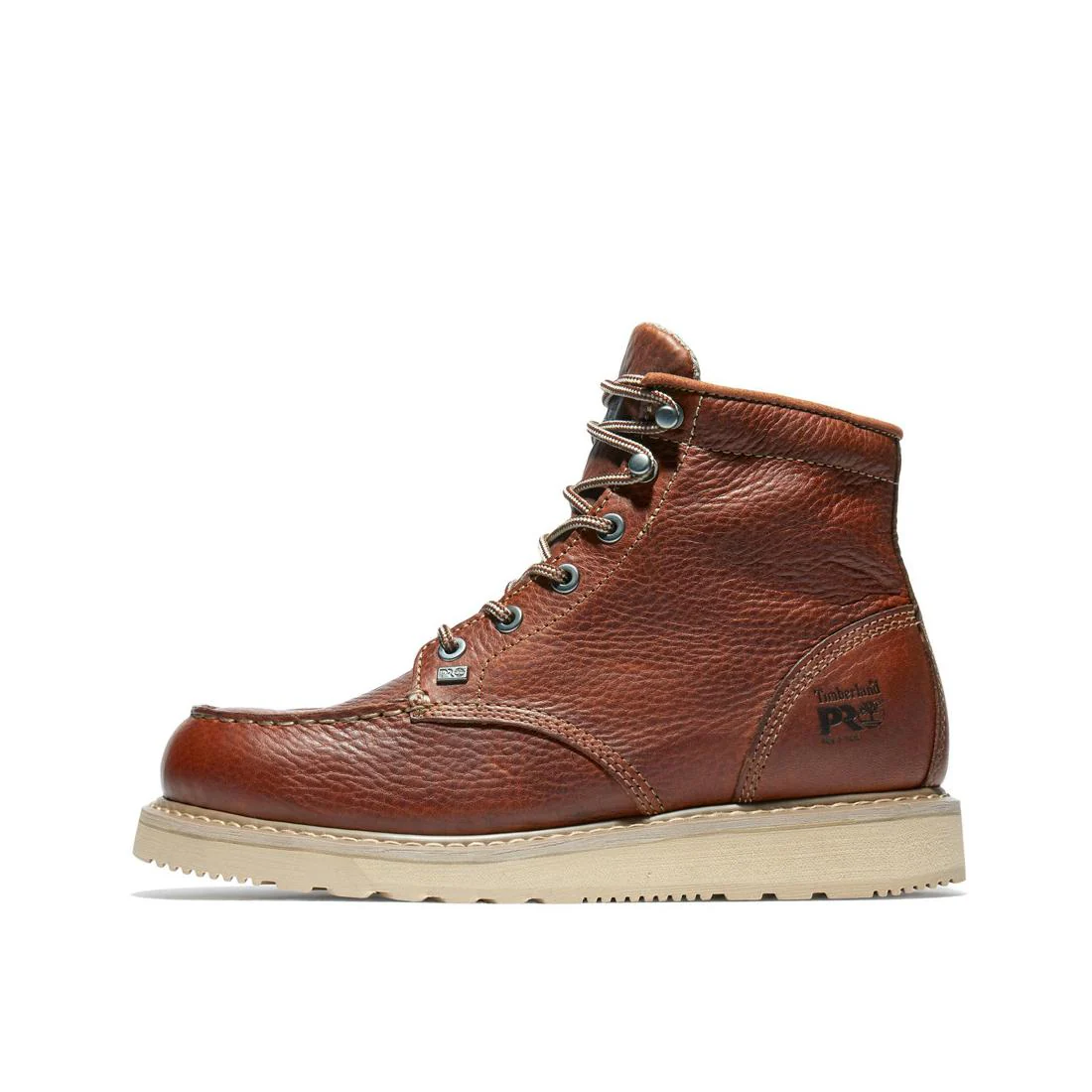 Barstow 6 Inch Soft-Toe Wedge Boot Brown - Image 8