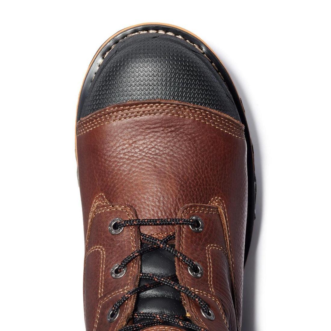 Boondock 6 Inch Composite-Toe Waterproof Ins 400G Work Boot Brown - Image 7