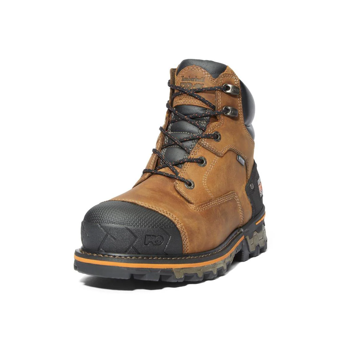 Boondock 6 Inch Soft-Toe Waterproof Boot Brown - Image 6