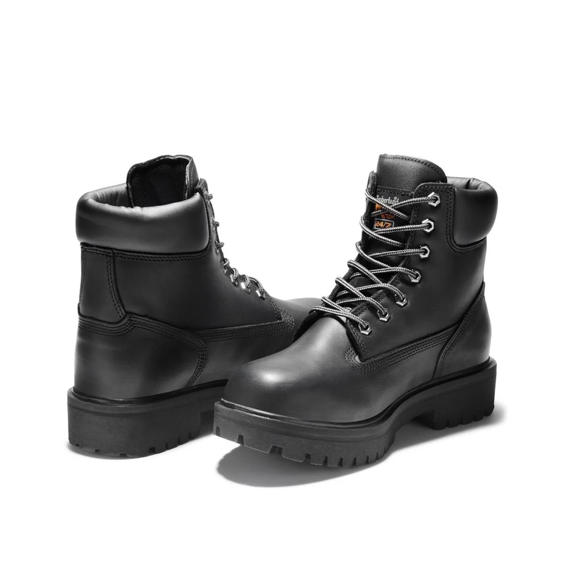 Direct Attach 6 Inch Steel-Toe Waterproof Ins 200G Work Boot Black - Image 5