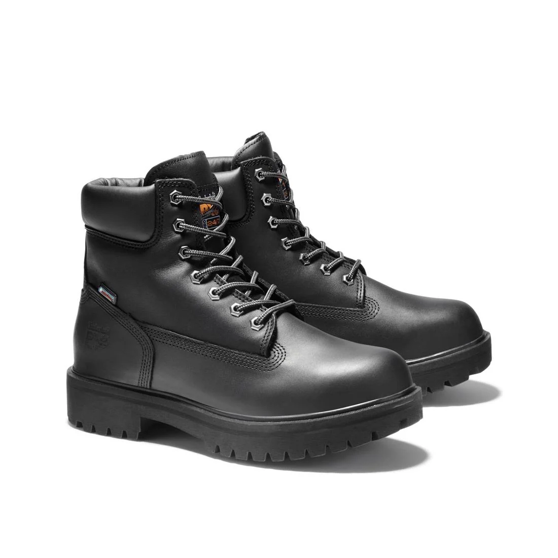 Direct Attach 6 Inch Steel-Toe Waterproof Ins 200G Work Boot Black - Image 9
