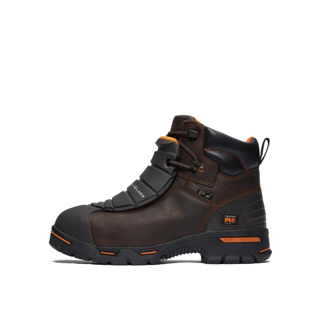Endurance 6 Inch Steel-Toe PR Met Guard Work Boot Brown - Image 10