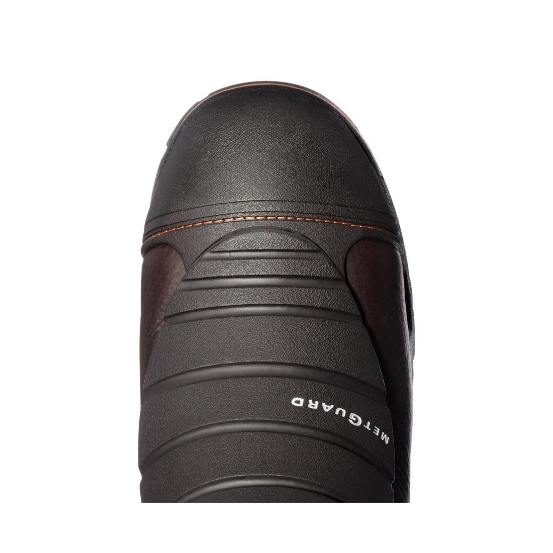 Endurance 6 Inch Steel-Toe PR Met Guard Work Boot Brown - Image 8