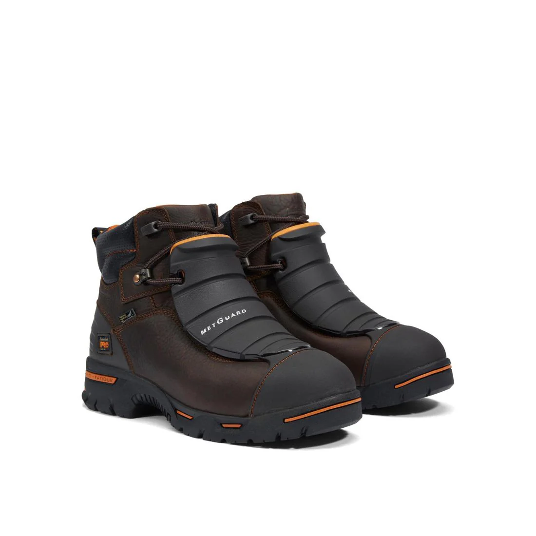 Endurance 6 Inch Steel-Toe PR Met Guard Work Boot Brown - Image 9