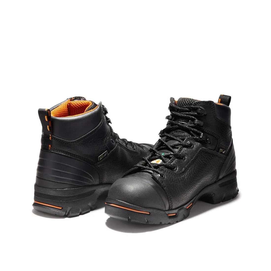 Endurance 6 Inch Steel-Toe Waterproof PR Work Boot Black - Image 5