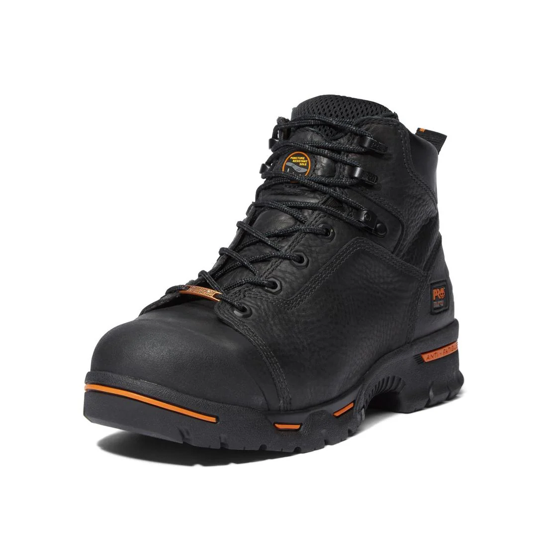 Endurance 6 Inch Steel-Toe Waterproof PR Work Boot Black - Image 6