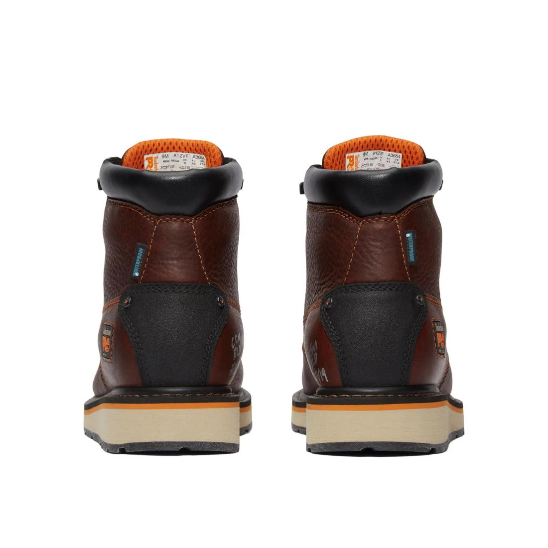Gridworks 6 Inch Alloy-Toe Waterproof Work Boot Brown - Image 5