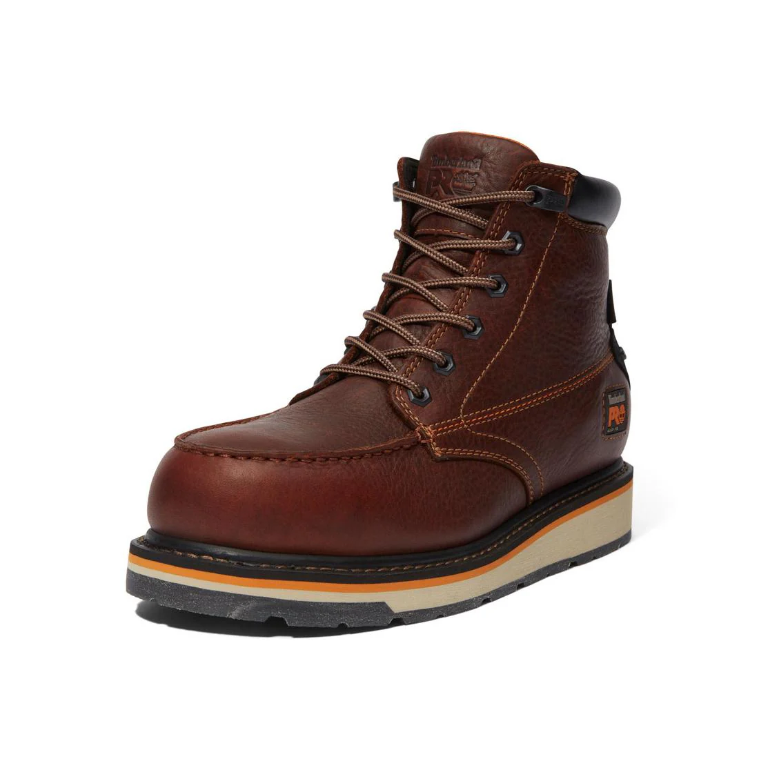 Gridworks 6 Inch Alloy-Toe Waterproof Work Boot Brown - Image 6