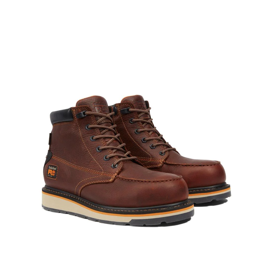 Gridworks 6 Inch Alloy-Toe Waterproof Work Boot Brown - Image 9