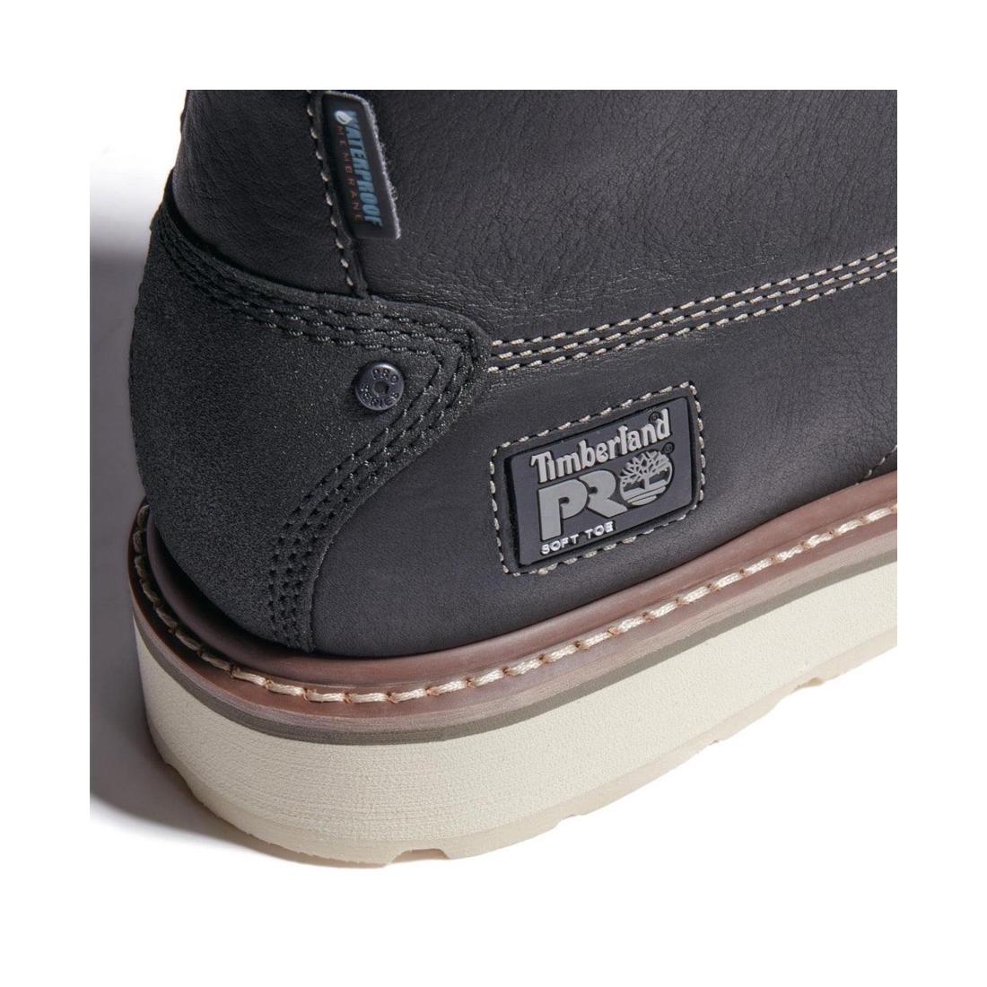 Gridworks 6 Inch Soft-Toe Waterproof Boot Black - Image 7