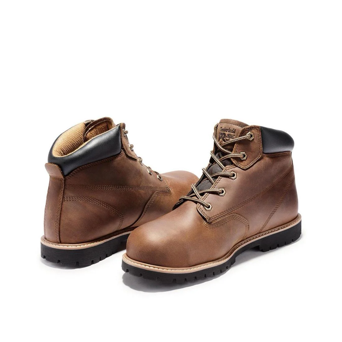 Gritstone 6 Inch Steel-Toe Work Boot Brown - Image 5