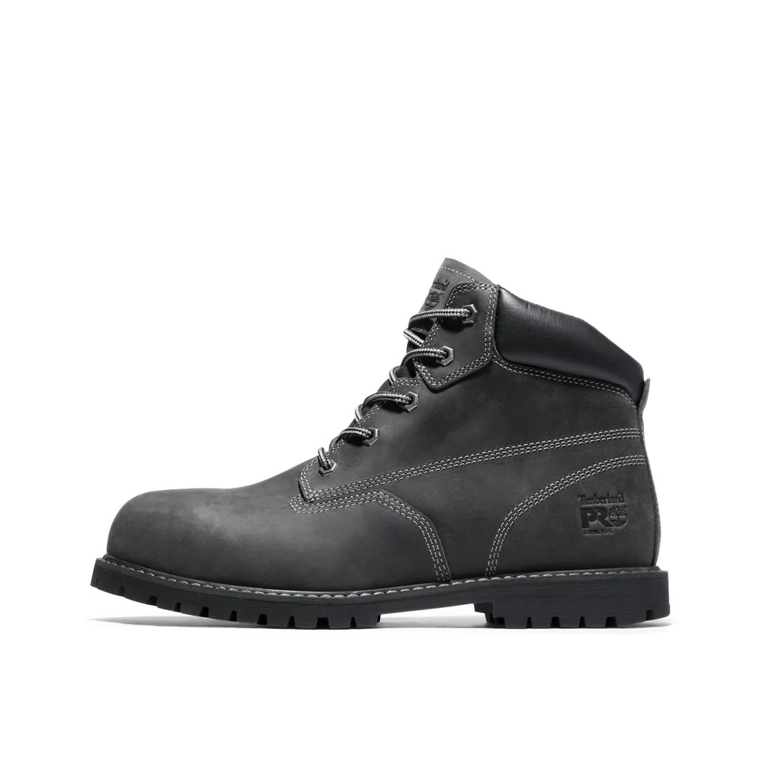 Gritstone 6 Inch Steel-Toe Work Boot Black - Image 8