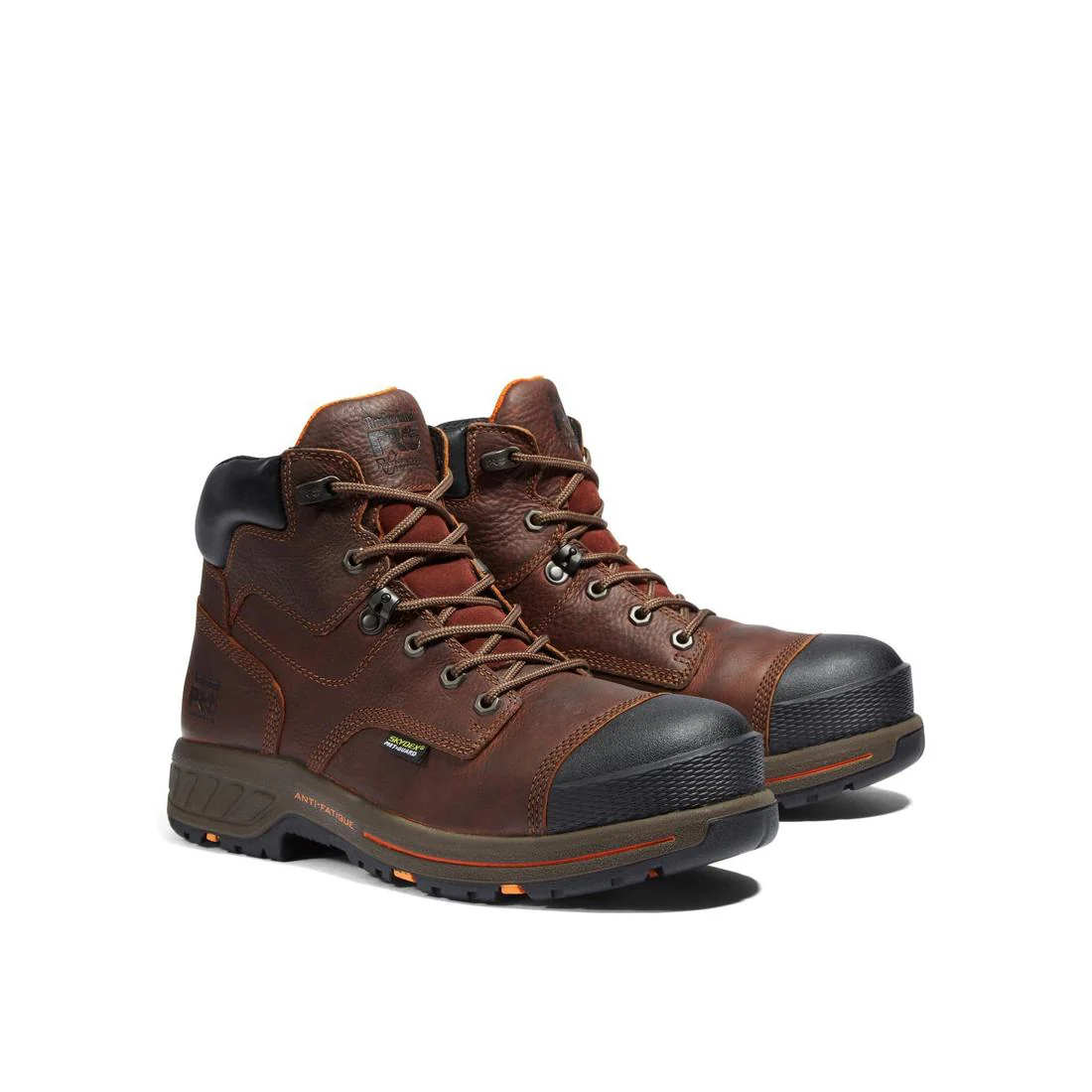 Helix HD 6 Inch Composite Toe Met Guard Work Boot Brown - Image 8