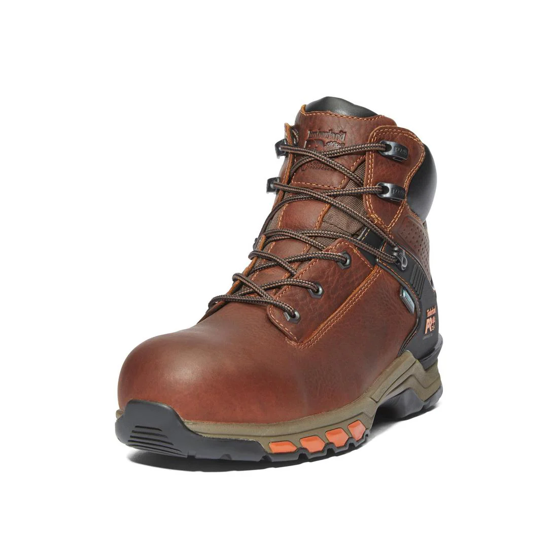 Hypercharge 6 Inch Composite-Toe Waterproof Work Boot Brown - Image 6