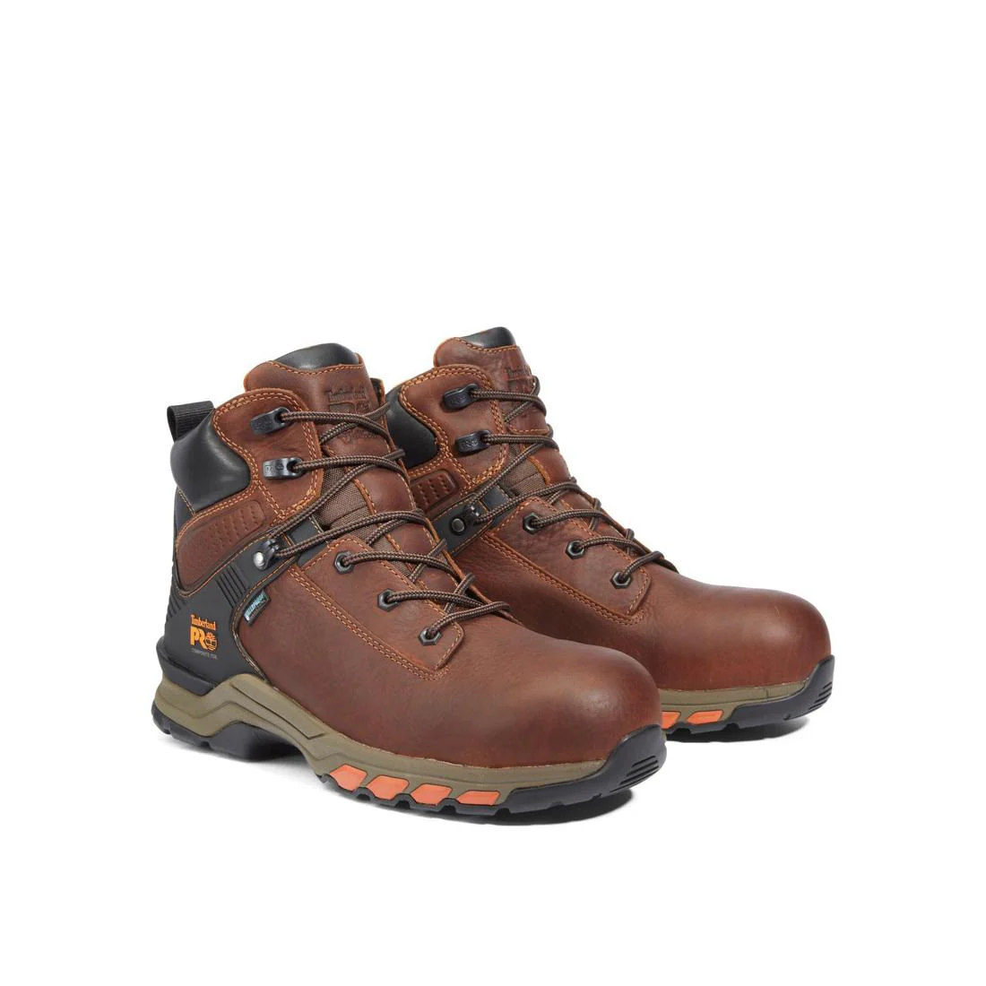 Hypercharge 6 Inch Composite-Toe Waterproof Work Boot Brown - Image 9