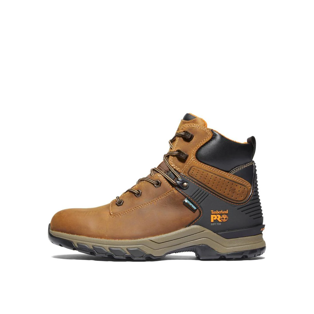 Hypercharge 6 Inch Soft-Toe Waterproof Boot Brown - Image 10