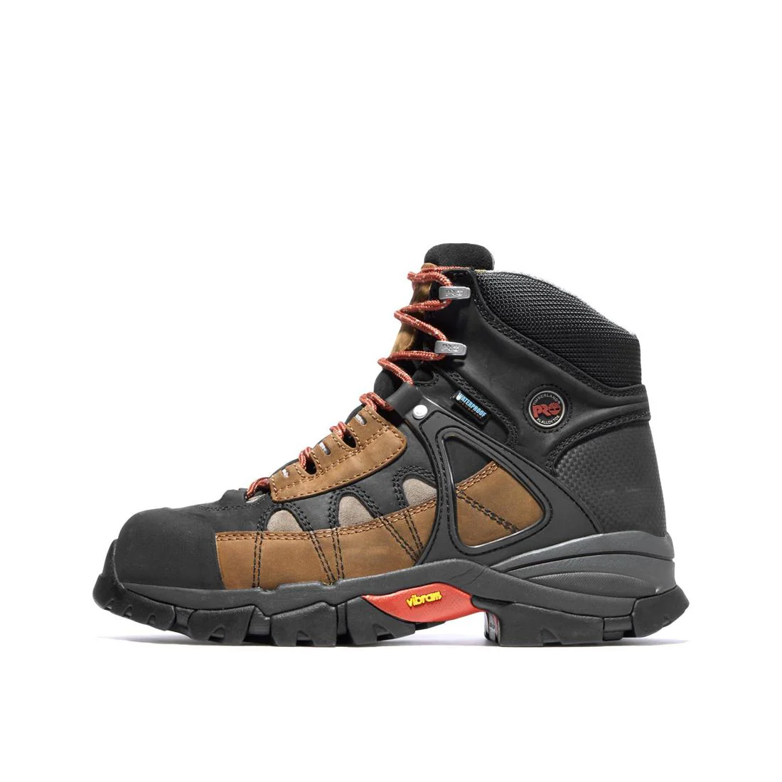Hyperion 6 Inch Alloy-Toe Waterproof Work Boot Brown - Image 9