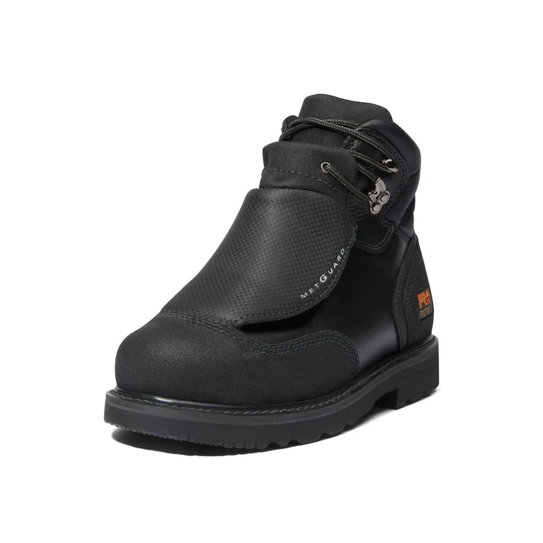 External Met Guard 6 Inch Steel-Toe Work Boot Black - Image 6