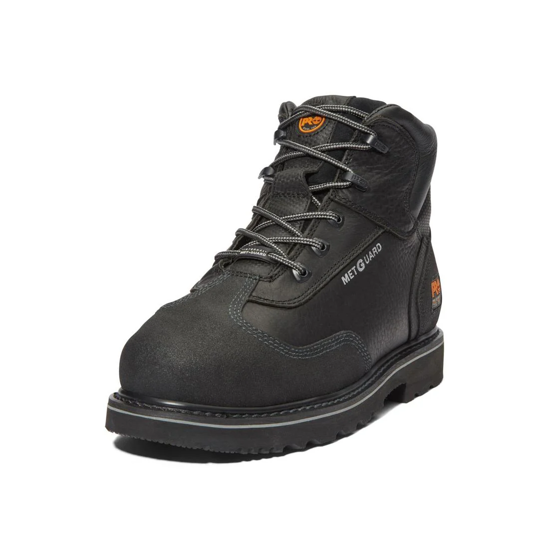 Internal Met Guard 6 Inch Steel-Toe Work Boot Black - Image 6