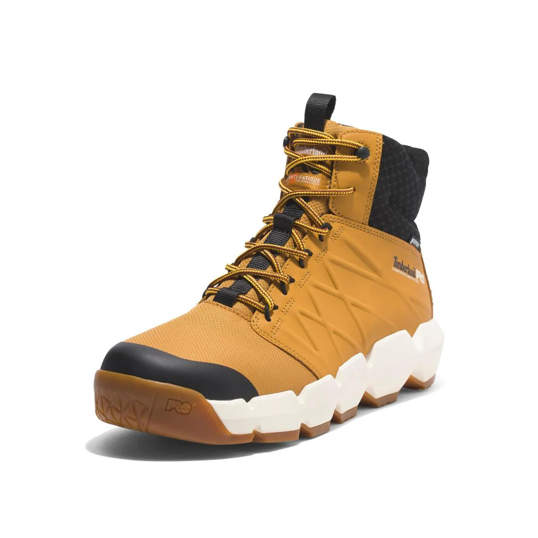 Morphix 6 Inch Composite-Toe Waterproof Work Boot Wheat - Image 6