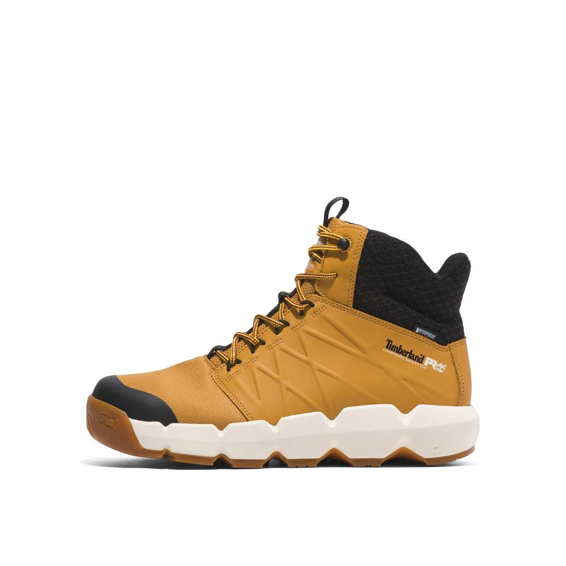 Morphix 6 Inch Composite-Toe Waterproof Work Boot Wheat - Image 9