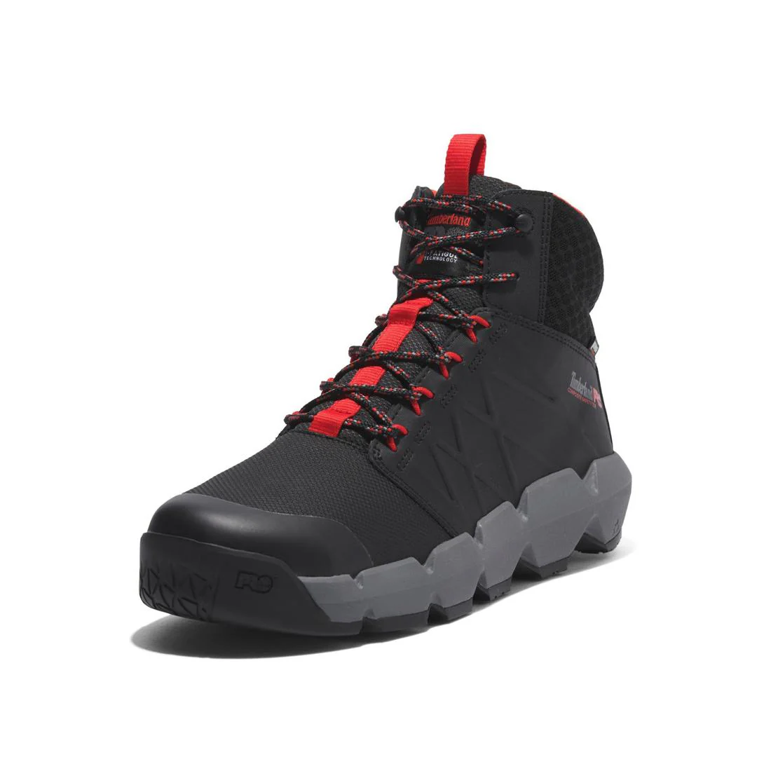 Morphix 6 Inch Composite-Toe Waterproof Work Boot Black - Image 6
