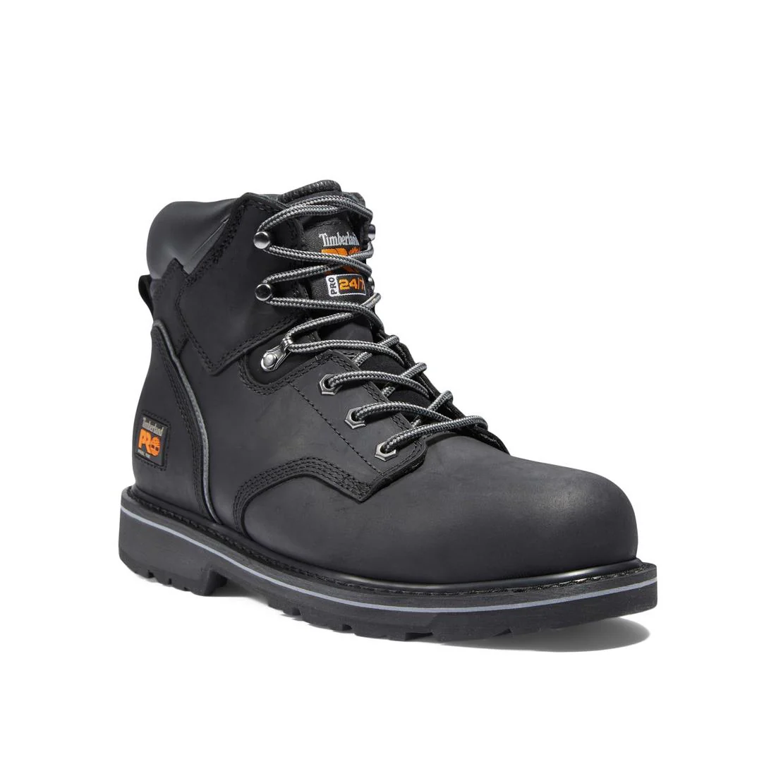 Pit Boss 6 Inch Steel-Toe Work Boot Black - Image 2