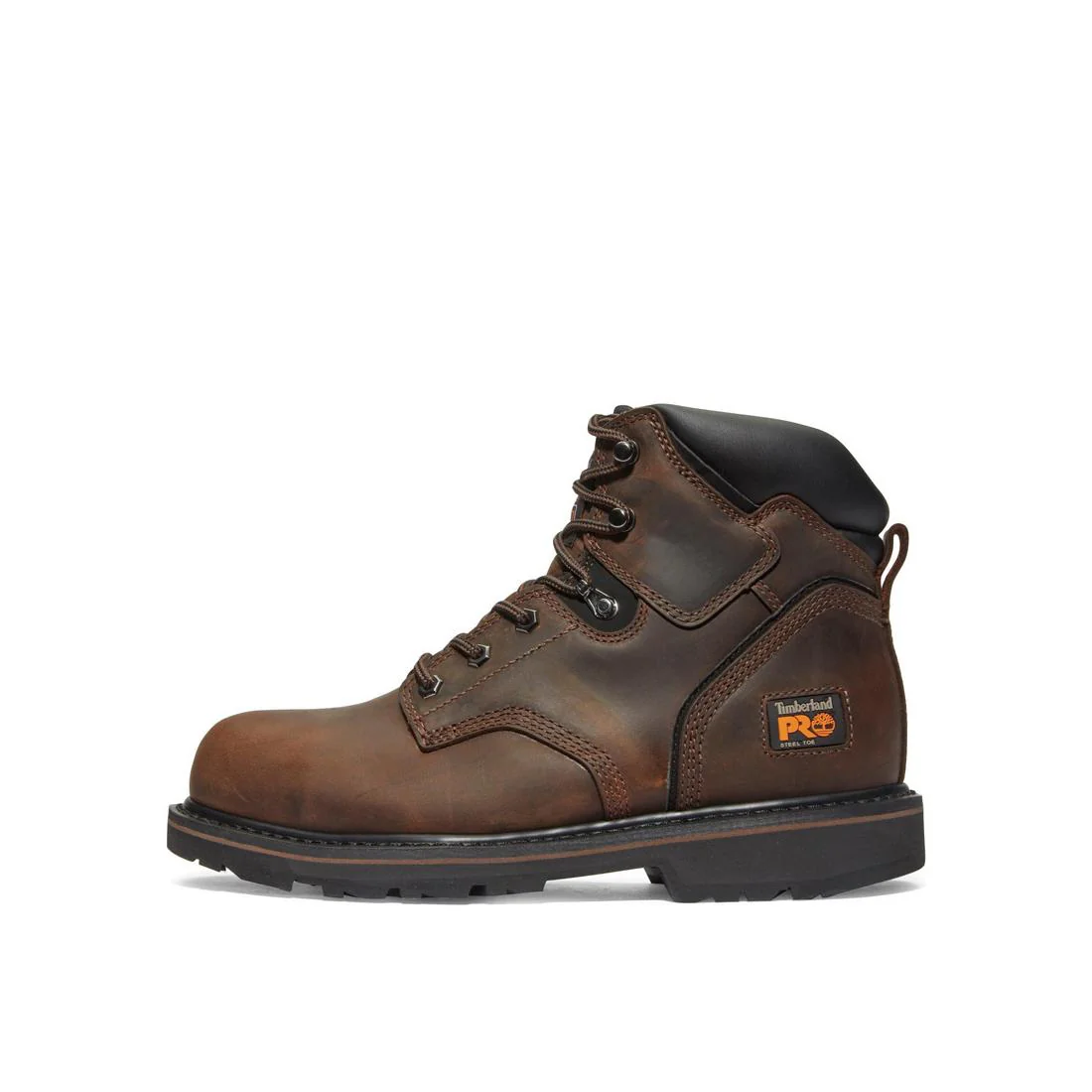 Pit Boss 6 Inch Steel-Toe Work Boot Brown - Image 10