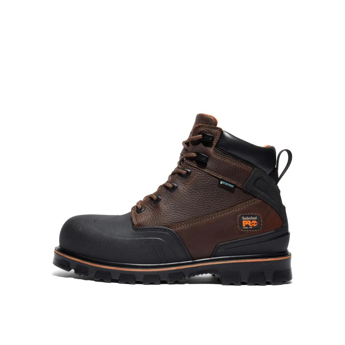 Rigmaster 6 Inch Steel-Toe Waterproof Work Boot Brown - Image 10