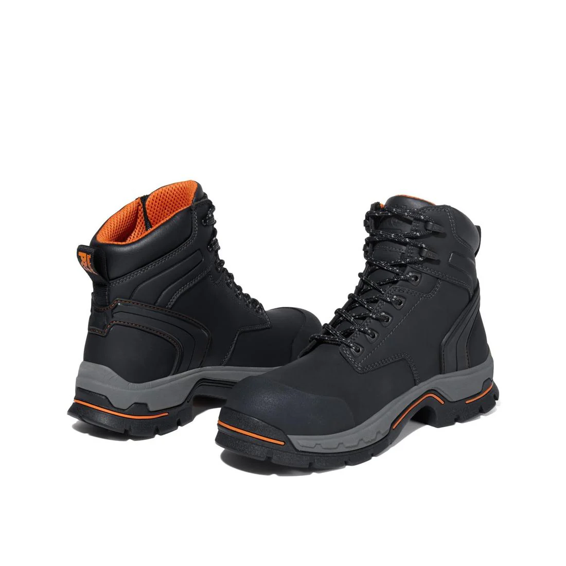 Stockdale 6 Inch Alloy-Toe Work Boot Black - Image 5