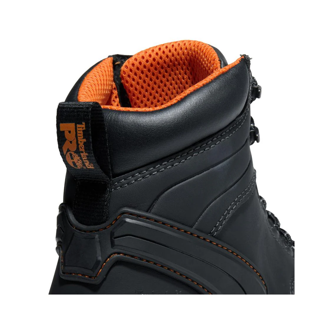 Stockdale 6 Inch Alloy-Toe Work Boot Black - Image 7