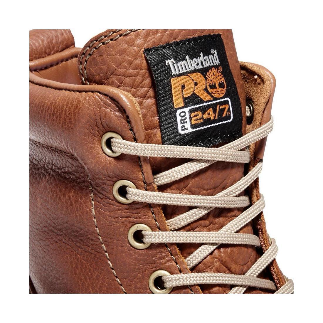 Wedge 6 Inch Soft-Toe Boot Brown - Image 6