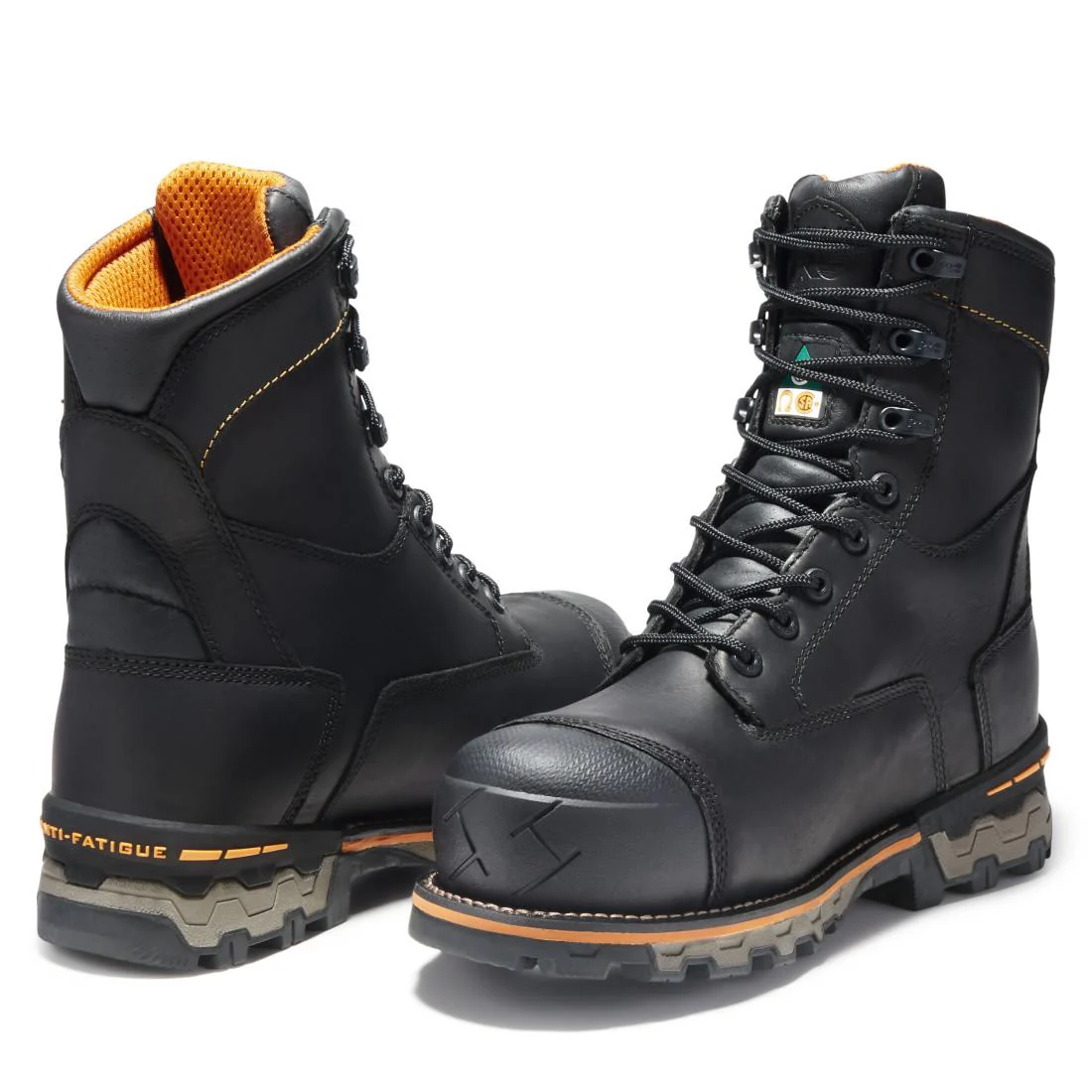 Boondock Waterproof Steel Toe 200g Insulated Work Boots – Black - Image 5