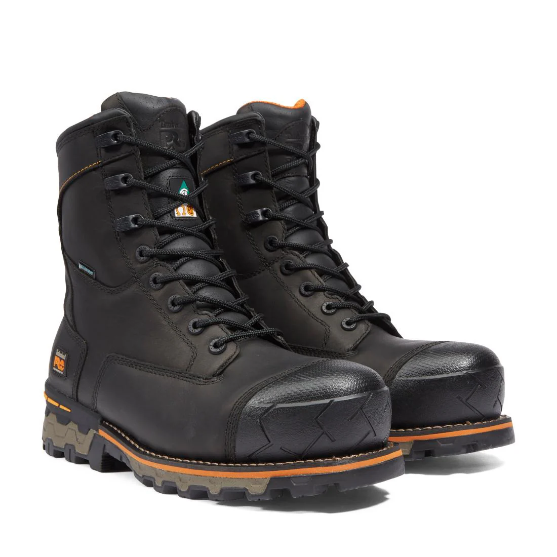 Boondock Waterproof Steel Toe 200g Insulated Work Boots – Black - Image 8