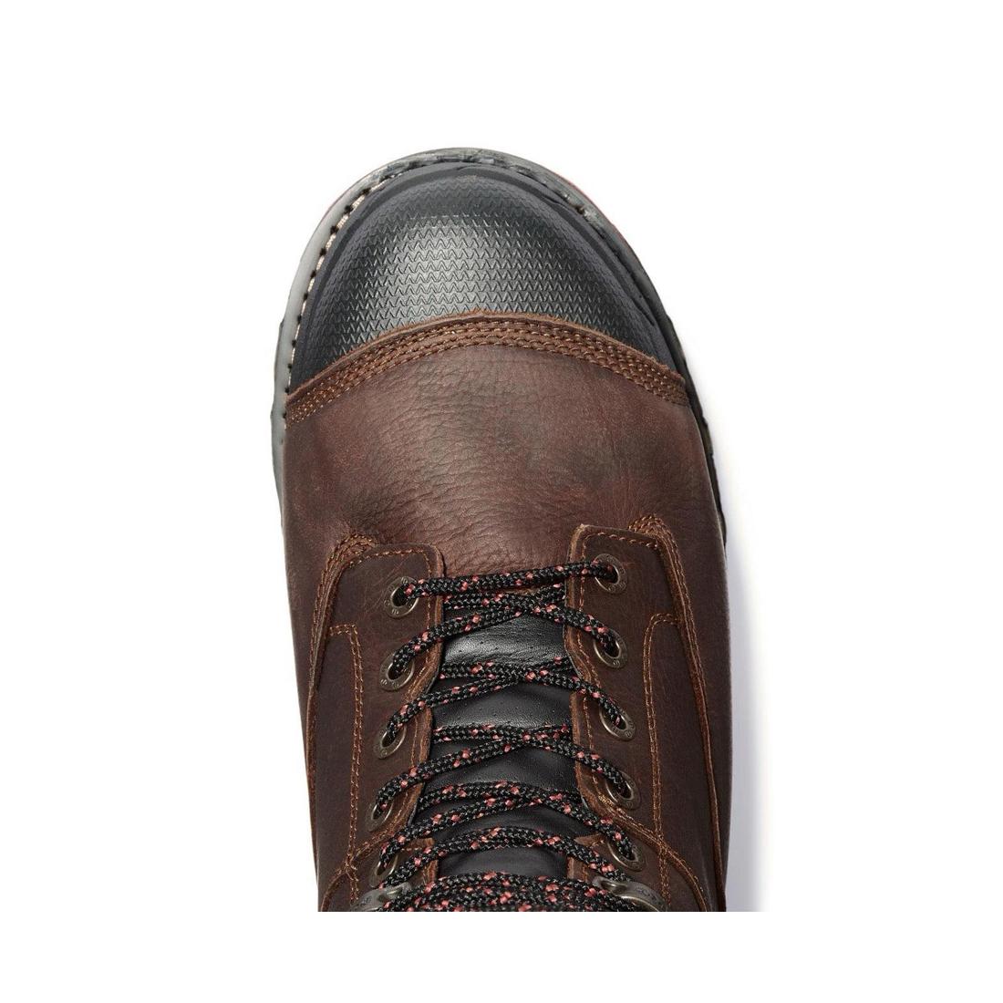 Boondock 8 Inch Composite-Toe Waterproof Ins 1000G Work Boot Brown - Image 8