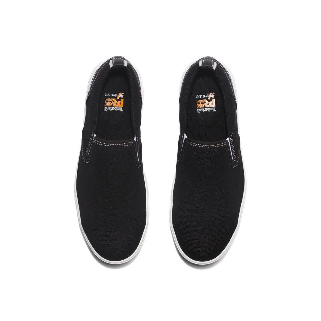 Berkley Slip-on Composite-Toe Work Shoe Black - Image 4