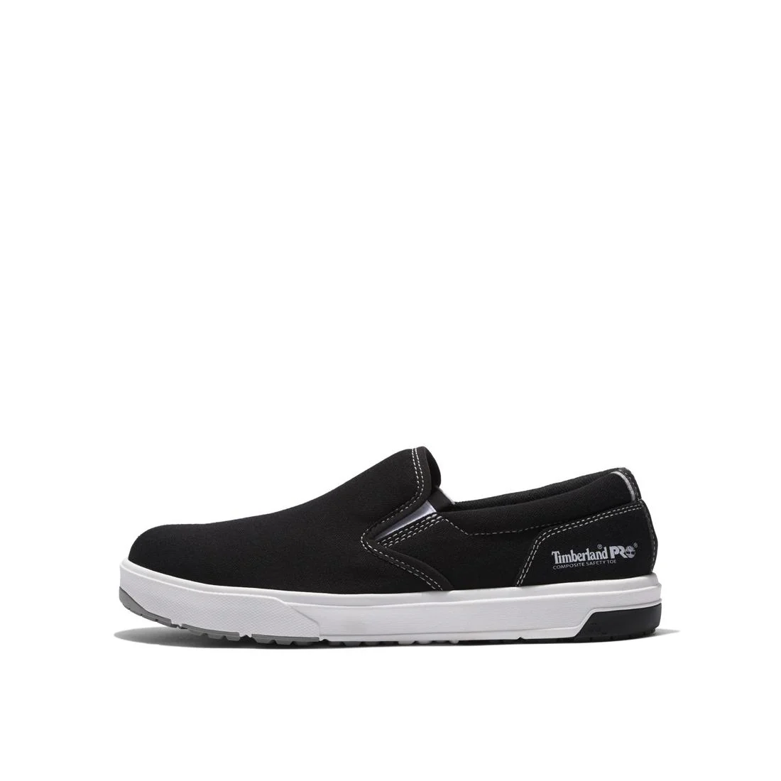 Berkley Slip-on Composite-Toe Work Shoe Black - Image 9