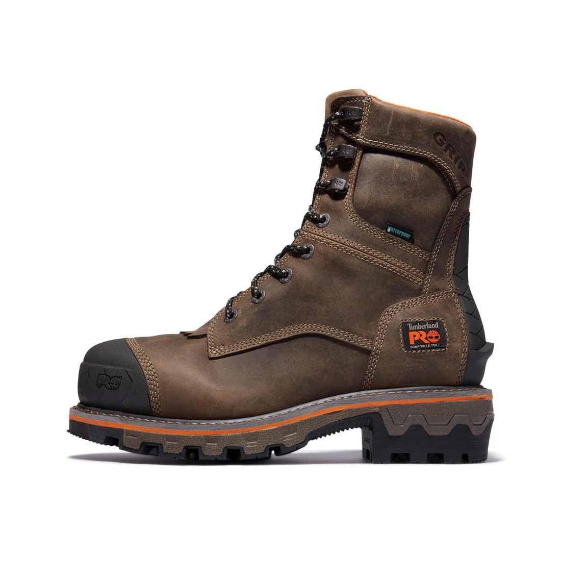 Boondock HD 8 Inch Comp-Toe Waterproof Work Boot With Easy Entry - Image 9