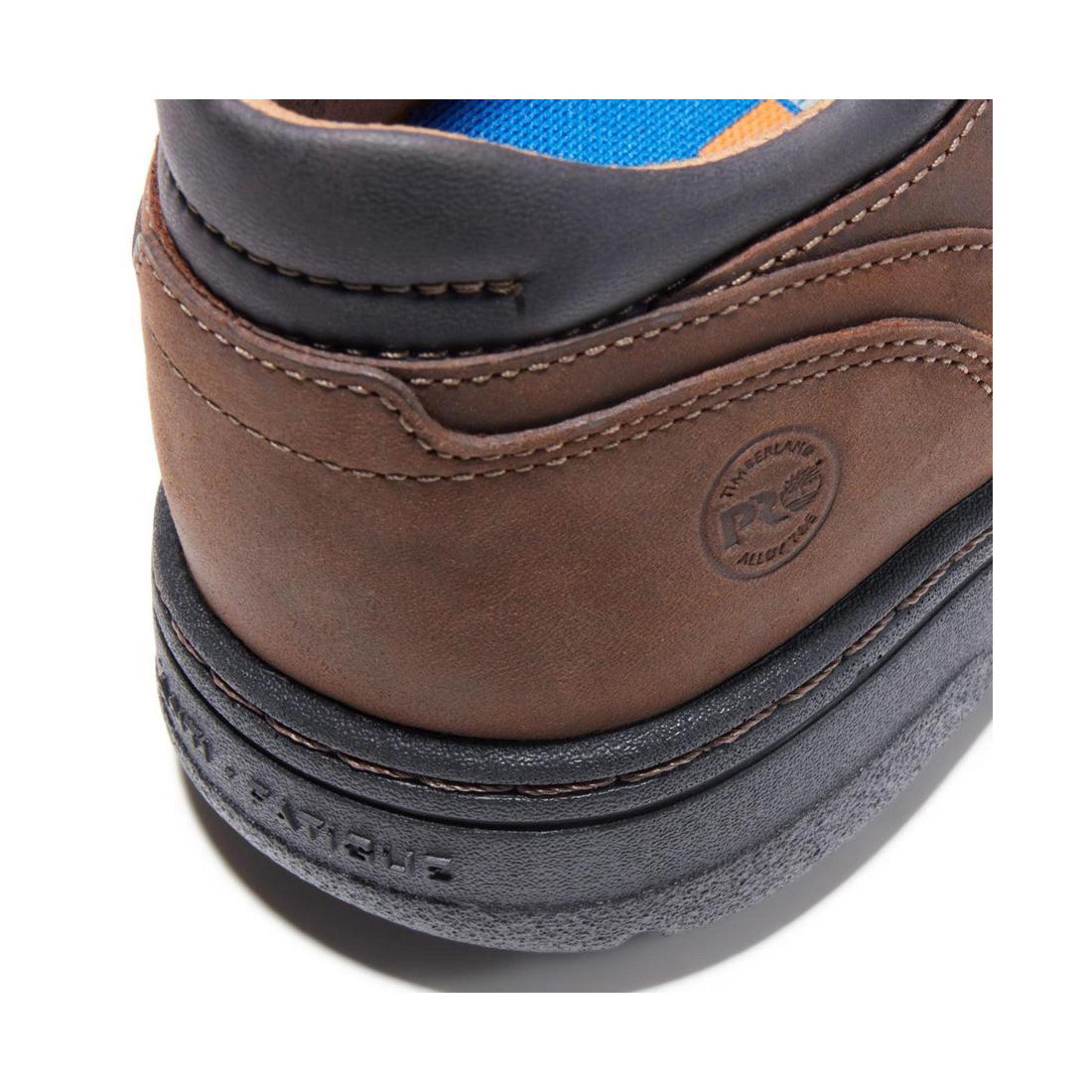 Branston Alloy-Toe Moc Toe Slip-On Work Shoe Brown - Image 7