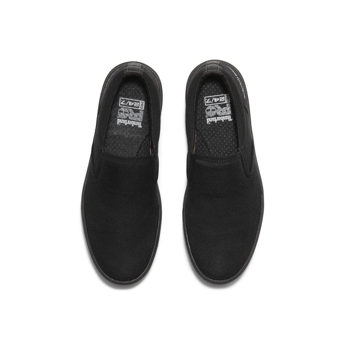 Burbank Soft-Toe Slip-on Shoe Black - Image 4