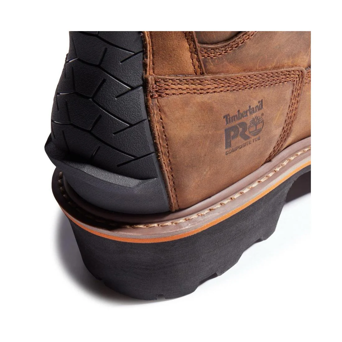 Evergreen 8 Inch Composite-Toe Waterproof Logger Work Boot Brown - Image 7