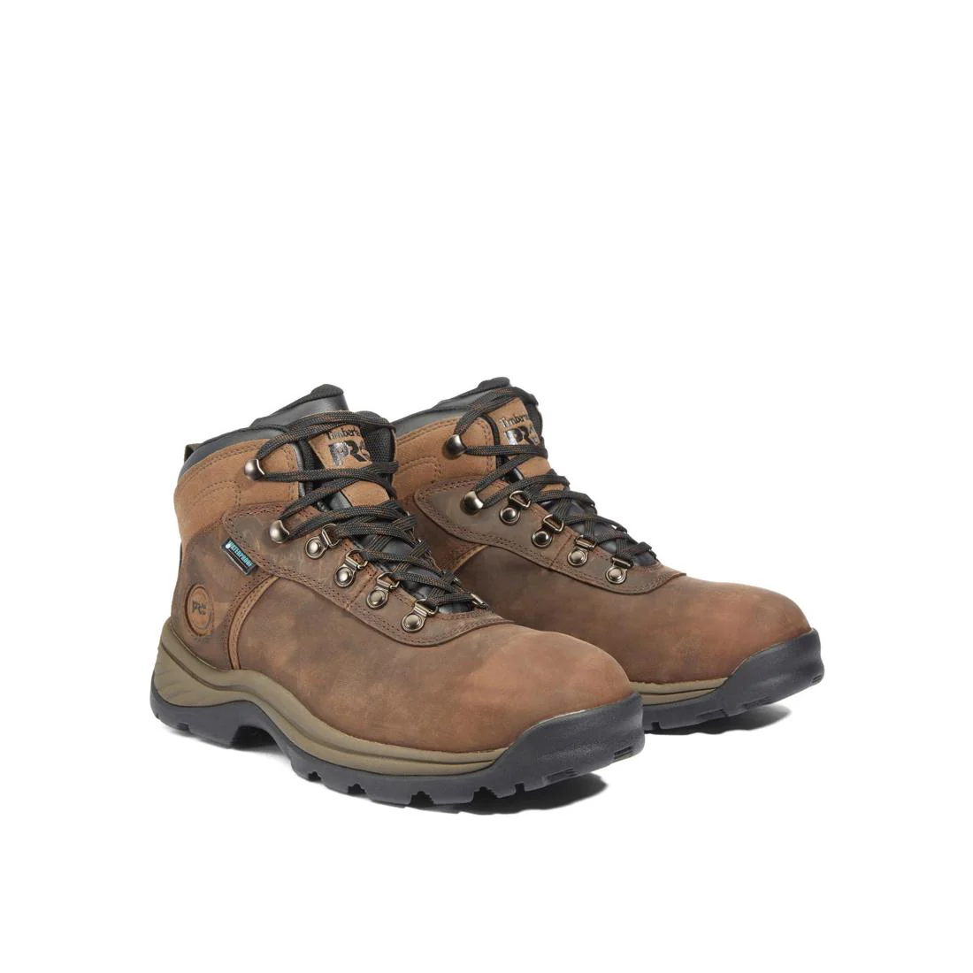 Flume Steel-Toe Waterproof Hiker Work Boot Brown - Image 8