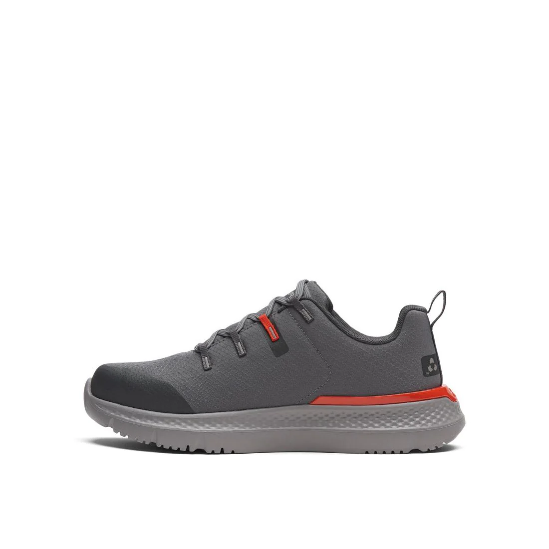 Intercept Steel-Toe Oxford Work Shoe Grey - Image 9