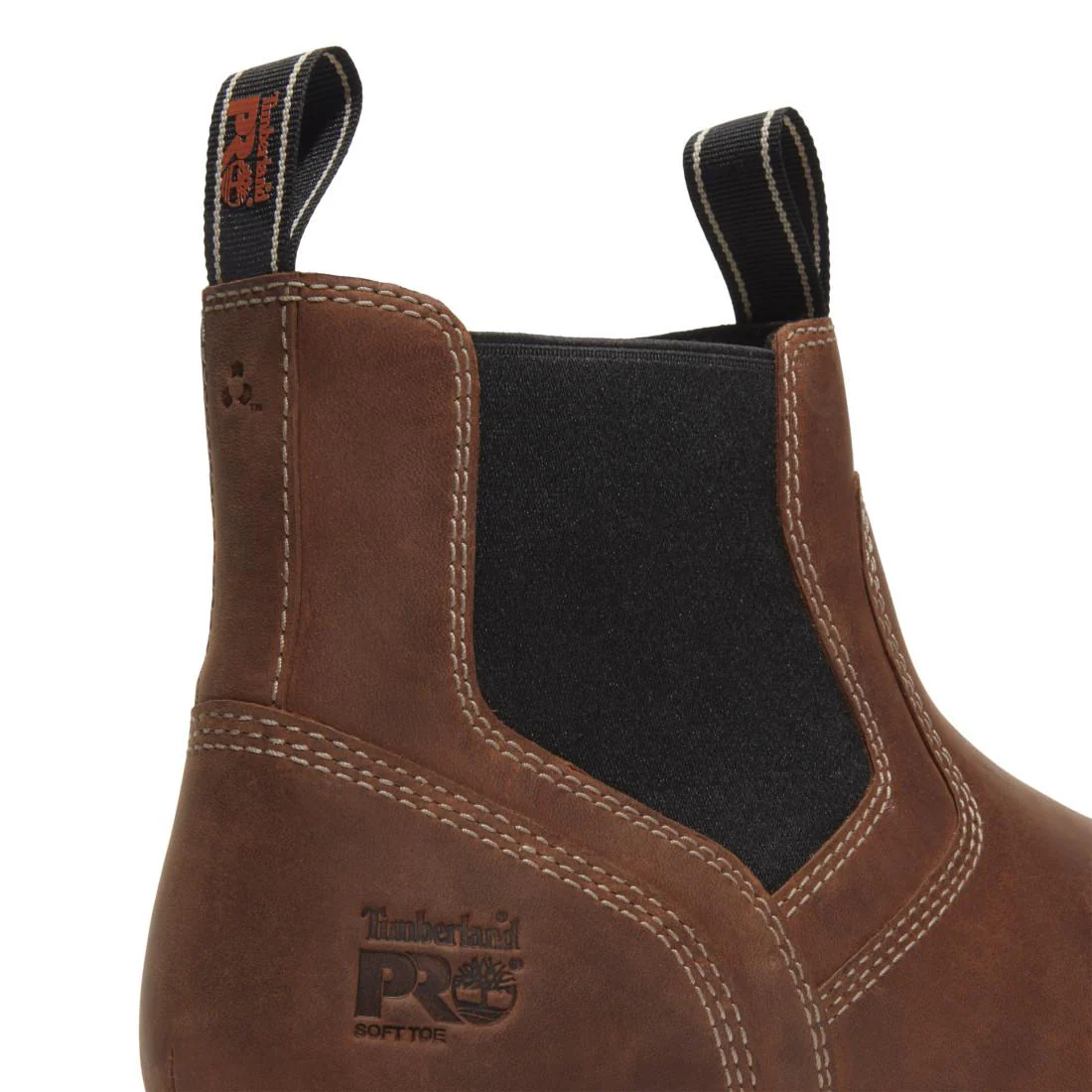 Irvine Chelsea Soft Toe Chelsea Work Boot – Medium Brown - Image 6