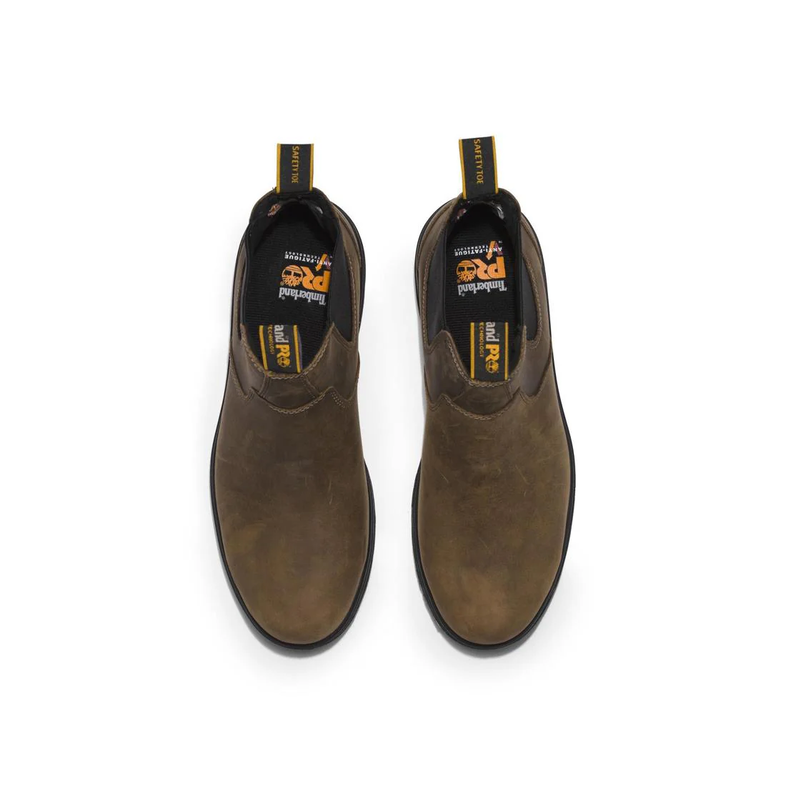Nashoba Composite-Toe Chelsea Work Boot Brown - Image 4